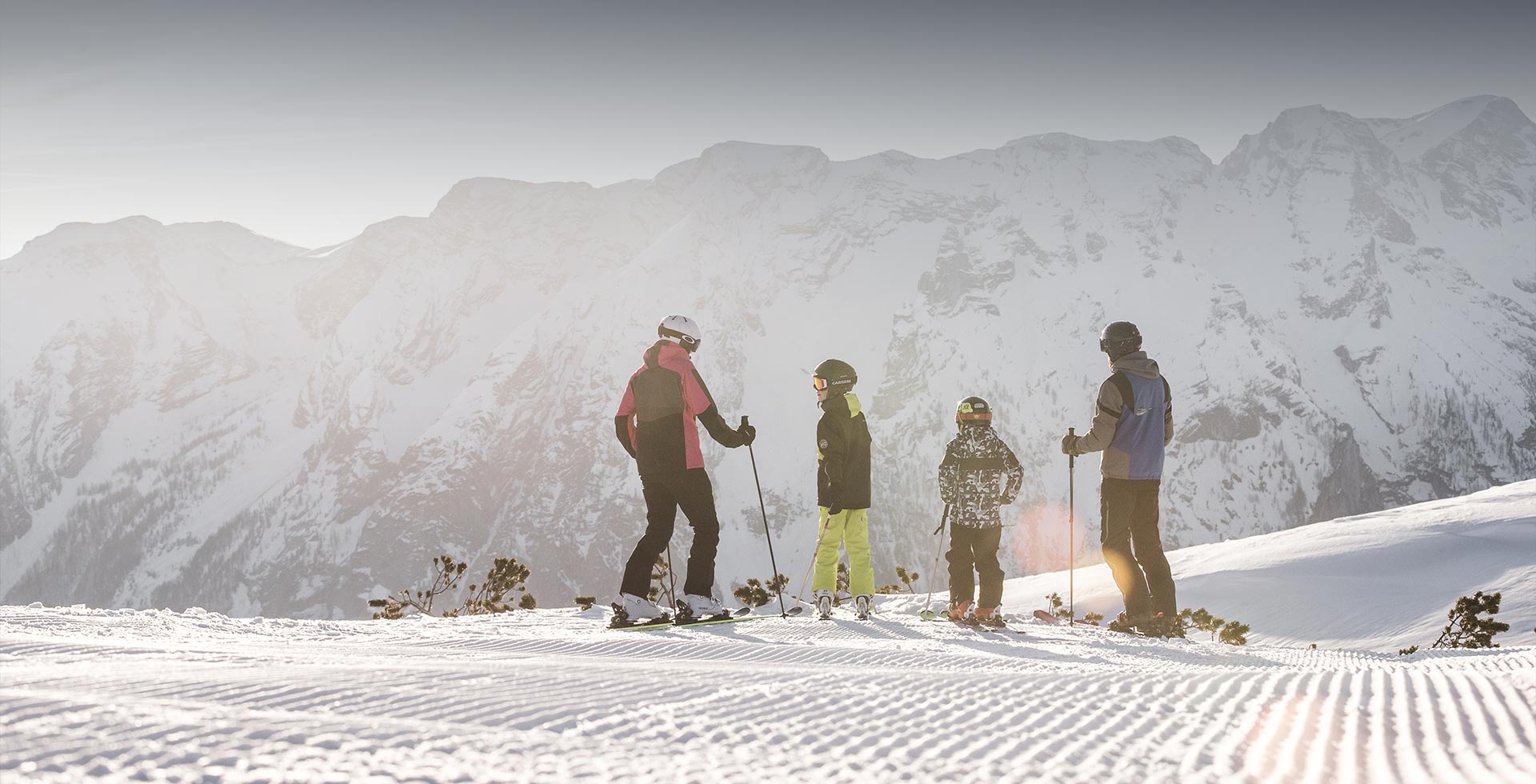 Gemeinsam mit der Familie das Weltcup-Skigebiet Hinterstoder entdecken.